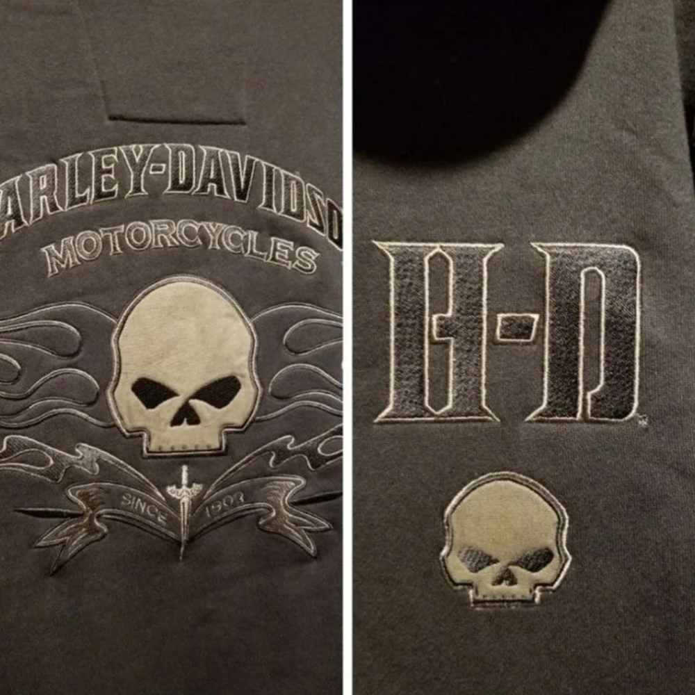 SZ LG HARLEY DAVIDSON HOODIE SWEATSHIRT NWOT